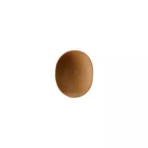 Assiette mini Bambou ovale naturel, L7.7cm,l6.3cm (M)